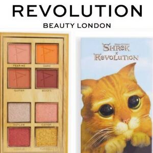 Revolution Beauty X Shrek Puss In Boots Mini Shadow Palette